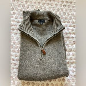 JCrew Half Zip Sweater - Large